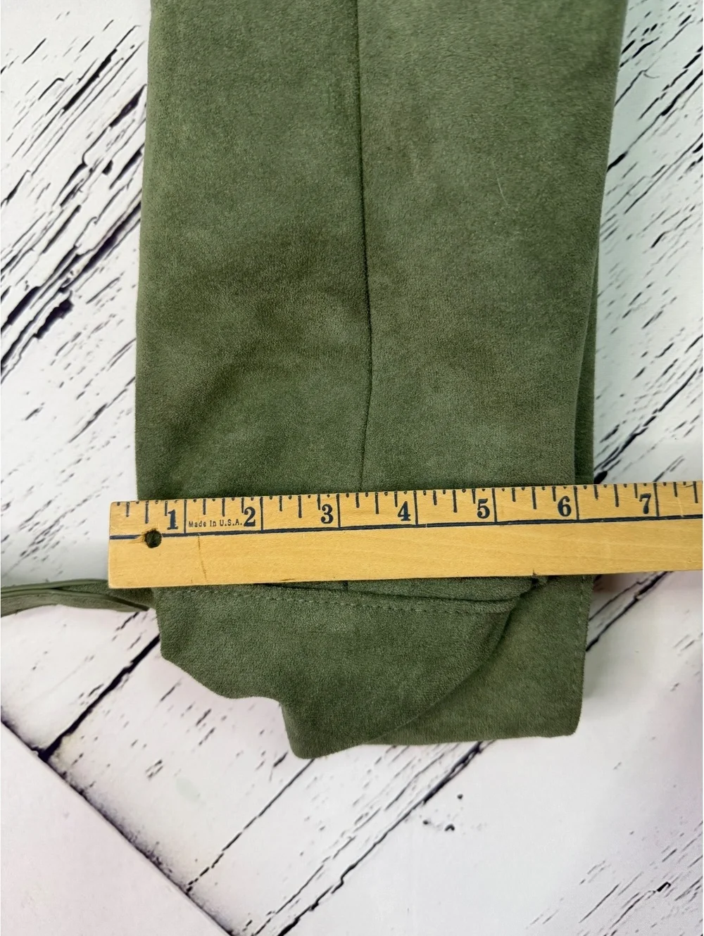 Wild Fable Boho Hobo Faux Suede XL Pocket Shoulder Bag Olive Green